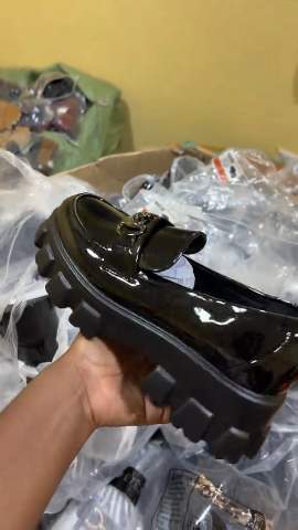 Chunky Chain Loafer - Black — image 2